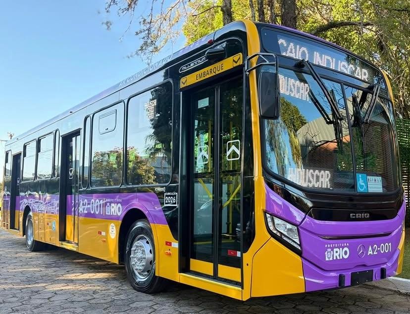 Ônibus de piso baixo serão 43% da frota da segunda fase da licitação no Rio
