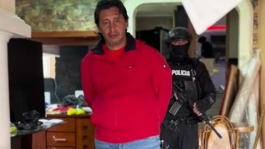 'Capitán Pico': líder de facção criminosa do Equador é recapturado três meses após fugir da prisão
