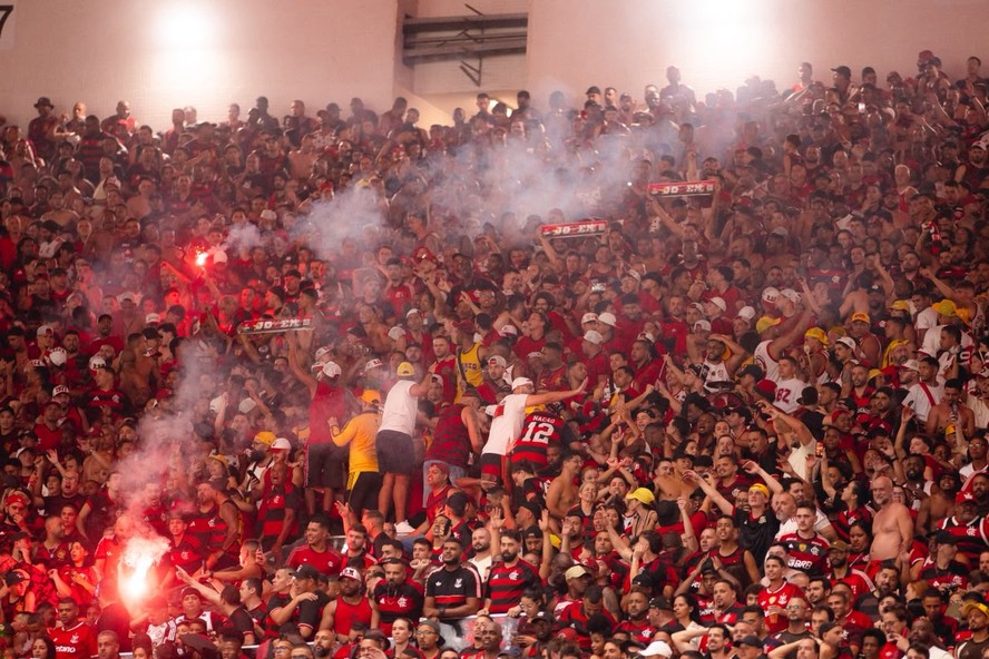 Torcida do Flamengo no Maracanã
