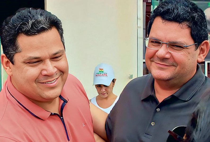 Senador Davi Alcolumbre e o irmão Josiel