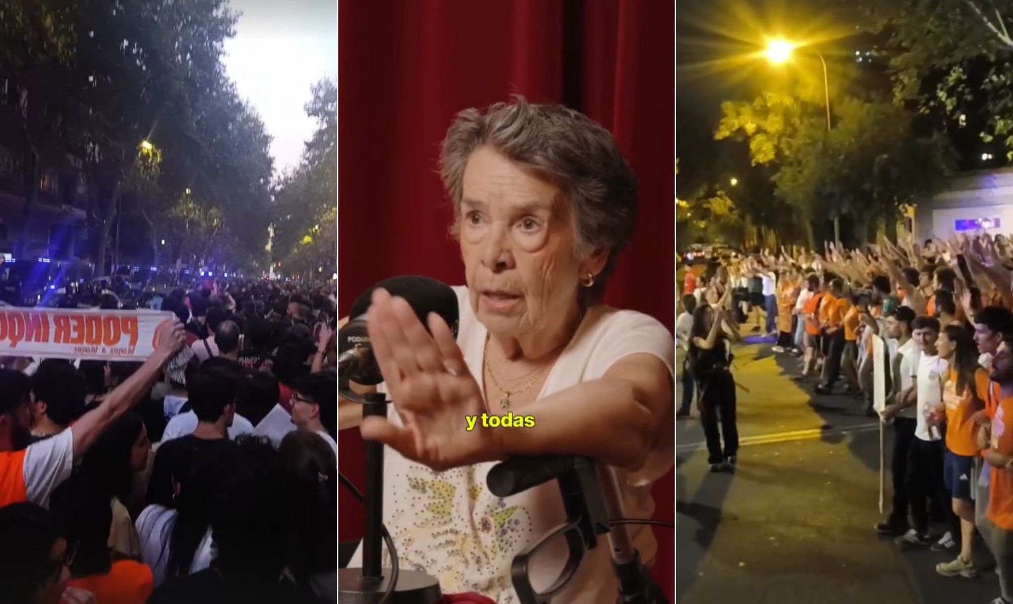 Idosa despejada após 70 anos em apartamento na Espanha diz que luta por direito à moradia deve continuar e pede ‘coragem’ a manifestantes
