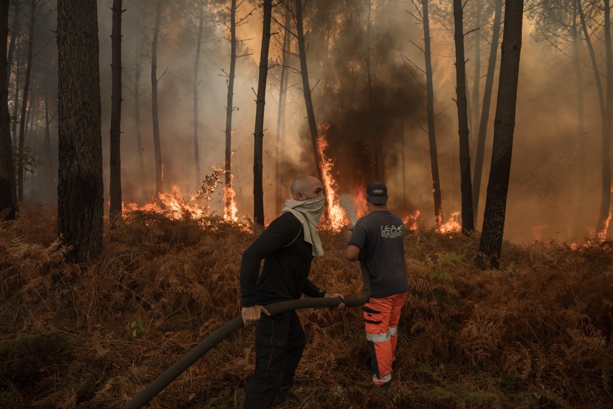 França prende 275 suspeitos por incêndios florestais em meio à onda de queimadas - QTU Questões do Universo