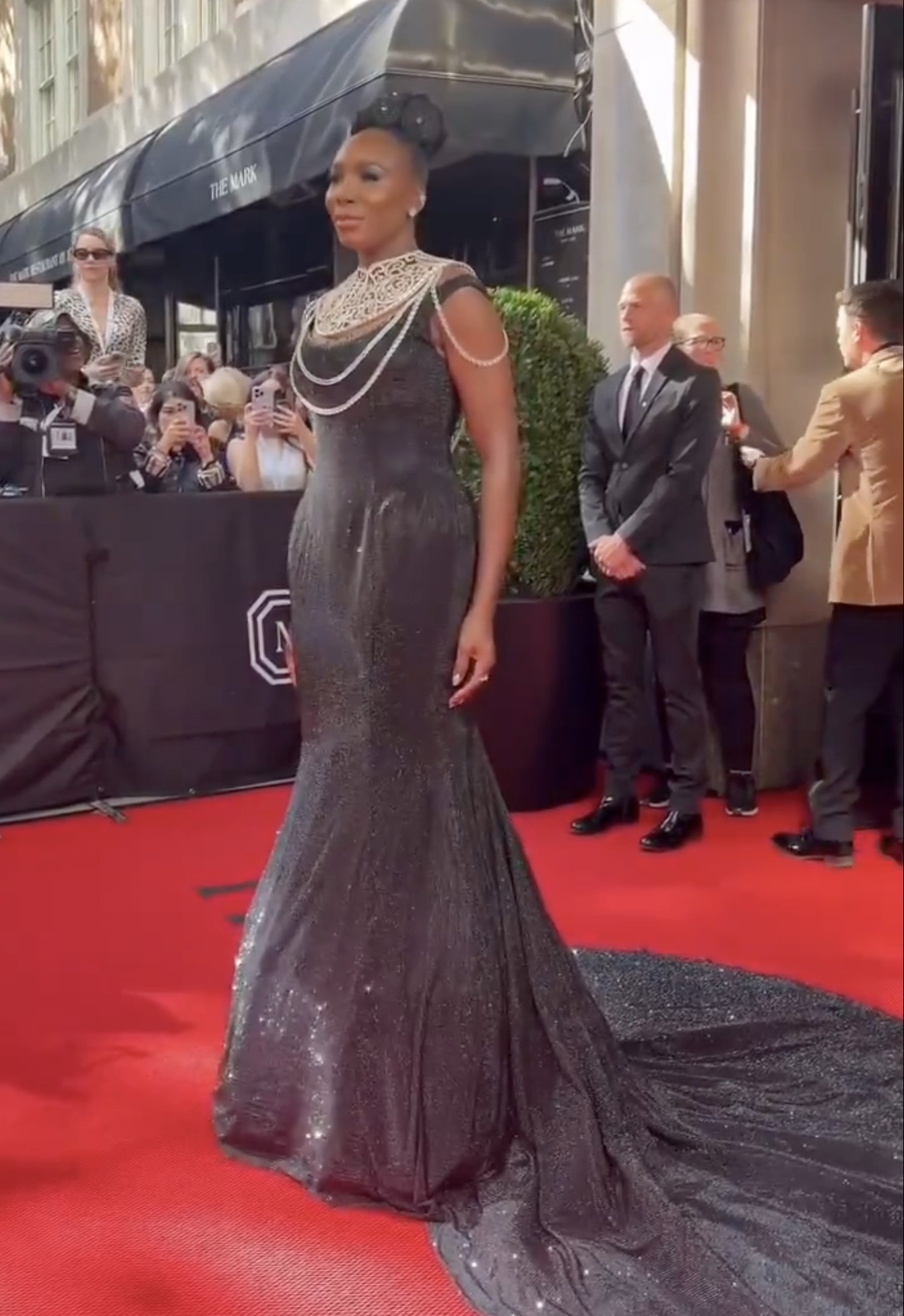 Met Gala: Venus Williams chega ao tapete vermelho