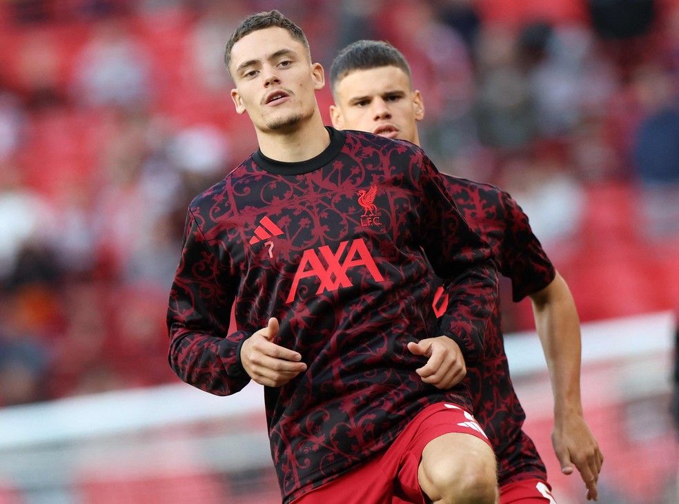 Florian Wirtz Se Se Tornou O Jogador Mais CaroDaistória Do Liverpool - Foto: Darren Staples / AFP