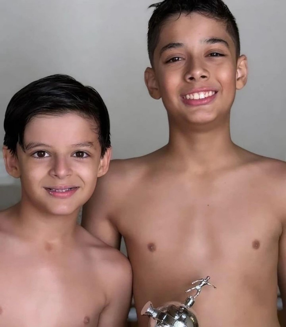 Cristiano Araújo deixou dois filhos, João Gabriel e Bernardo — Foto: Reprodução Instagram