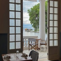 Il Piccolo, italiano fica no segundo andar do edifício — Foto: Ana Branco