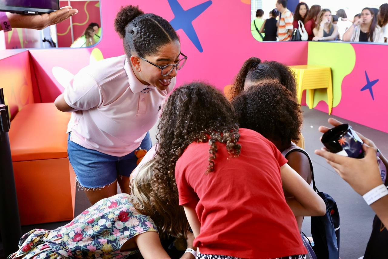 Festival LED tem ativação com atividades para crianças