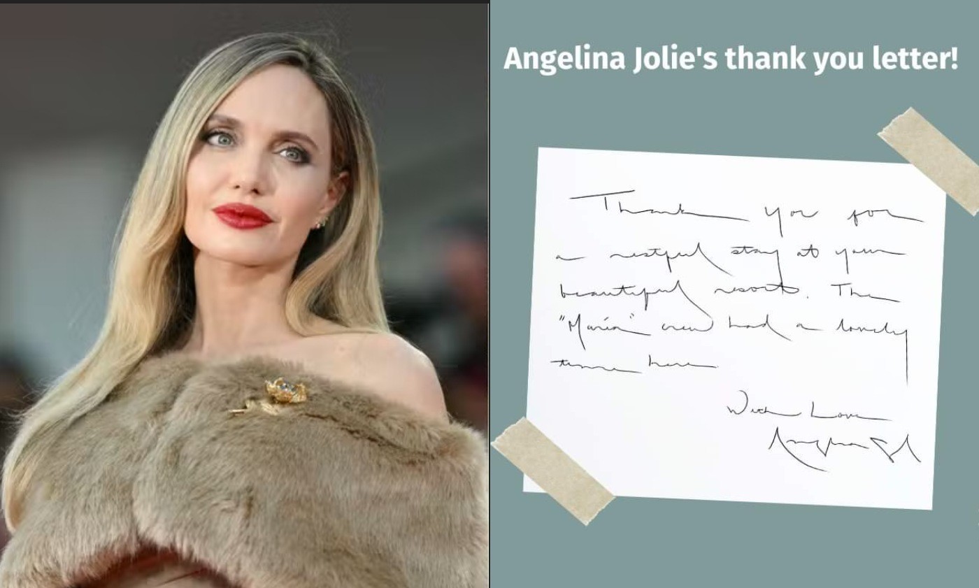 Mensagem de Angelina Jolie escrita há três anos viraliza por motivo curioso; entenda