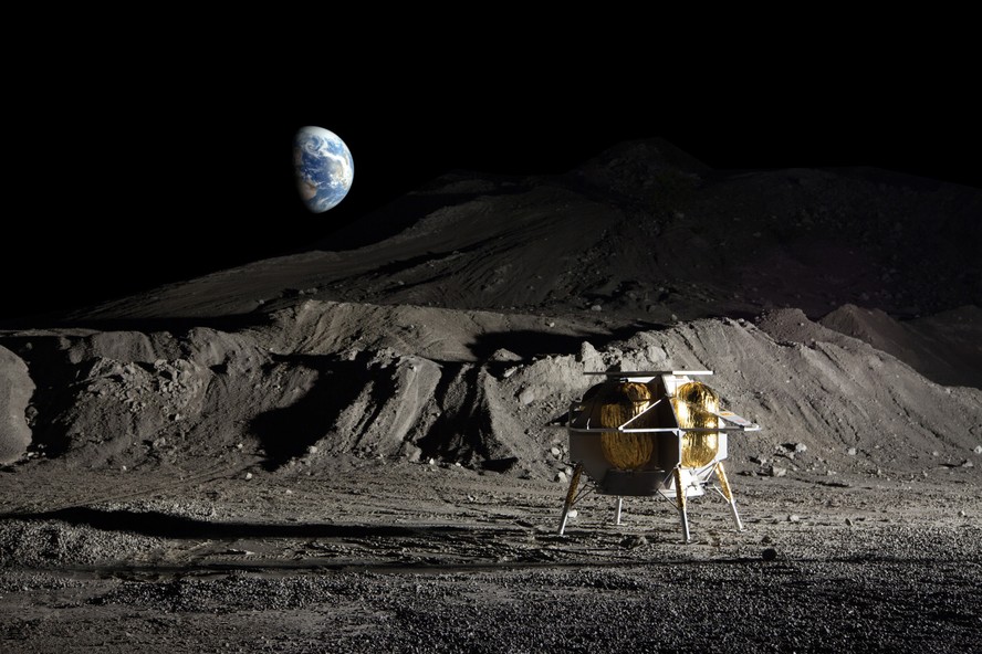 Missão comercial que vai levar cargas à Lua está prevista para dezembro