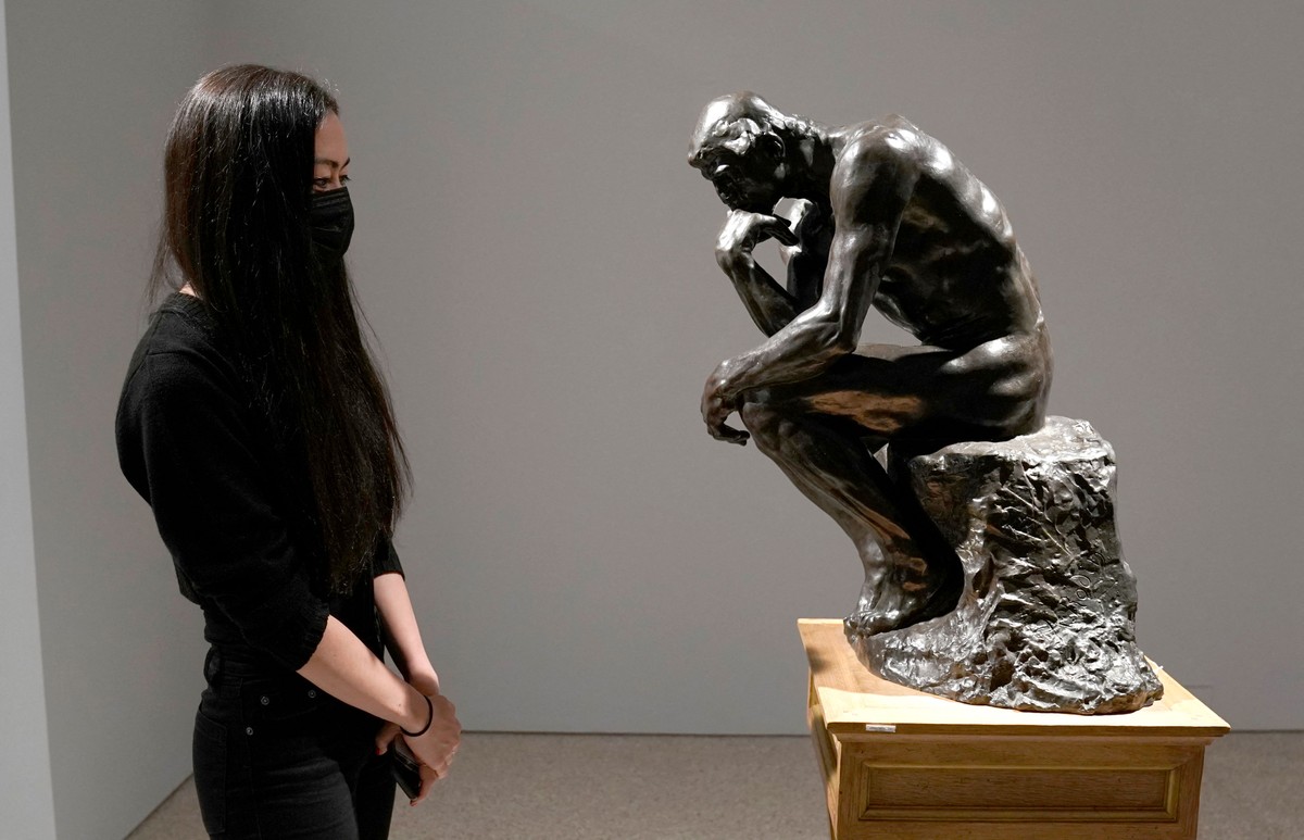 'Pensador' de Rodin vai a leilão na Christie's de Paris em junho
