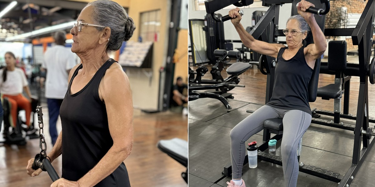 Shot de whey com açafrão, musculação: a mudança radical de vida aos 72 anos