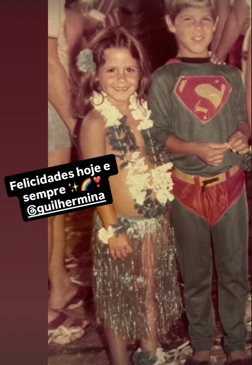 Charly Braun e Guilhermina Guinle — Foto: Reprodução/Instagram