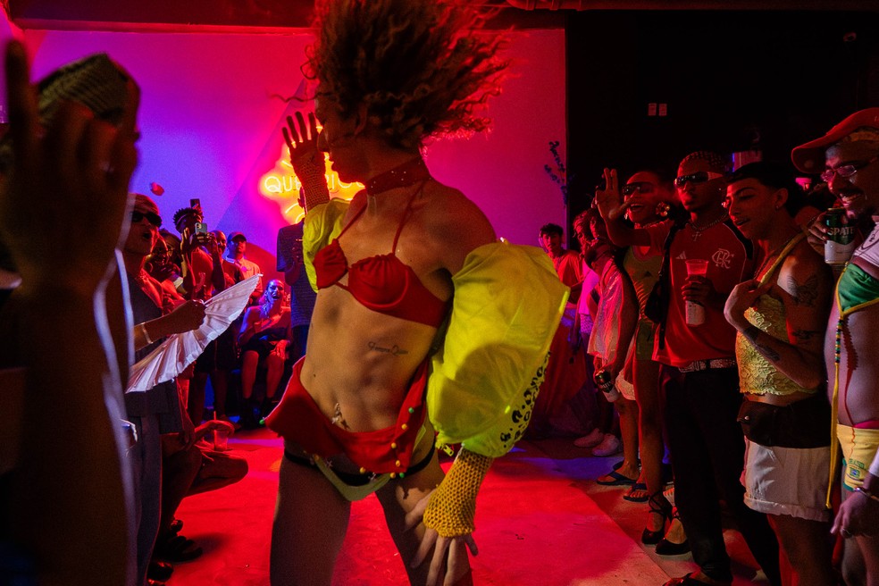 Cena do ballroom ferve na noite carioca — Foto: Juliana Bizzo
