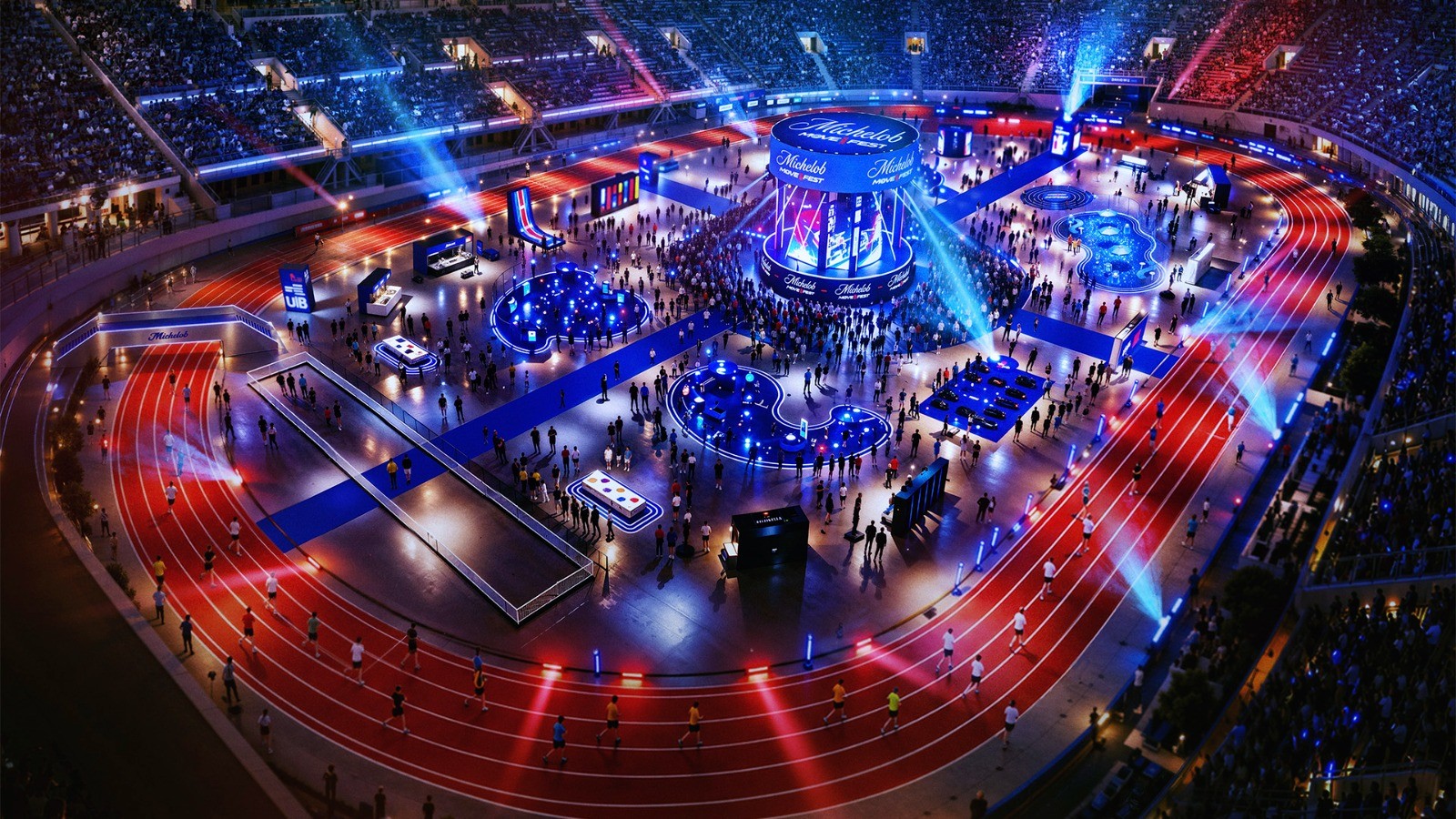 Michelob Move Fest une corrida, música e cerveja premium