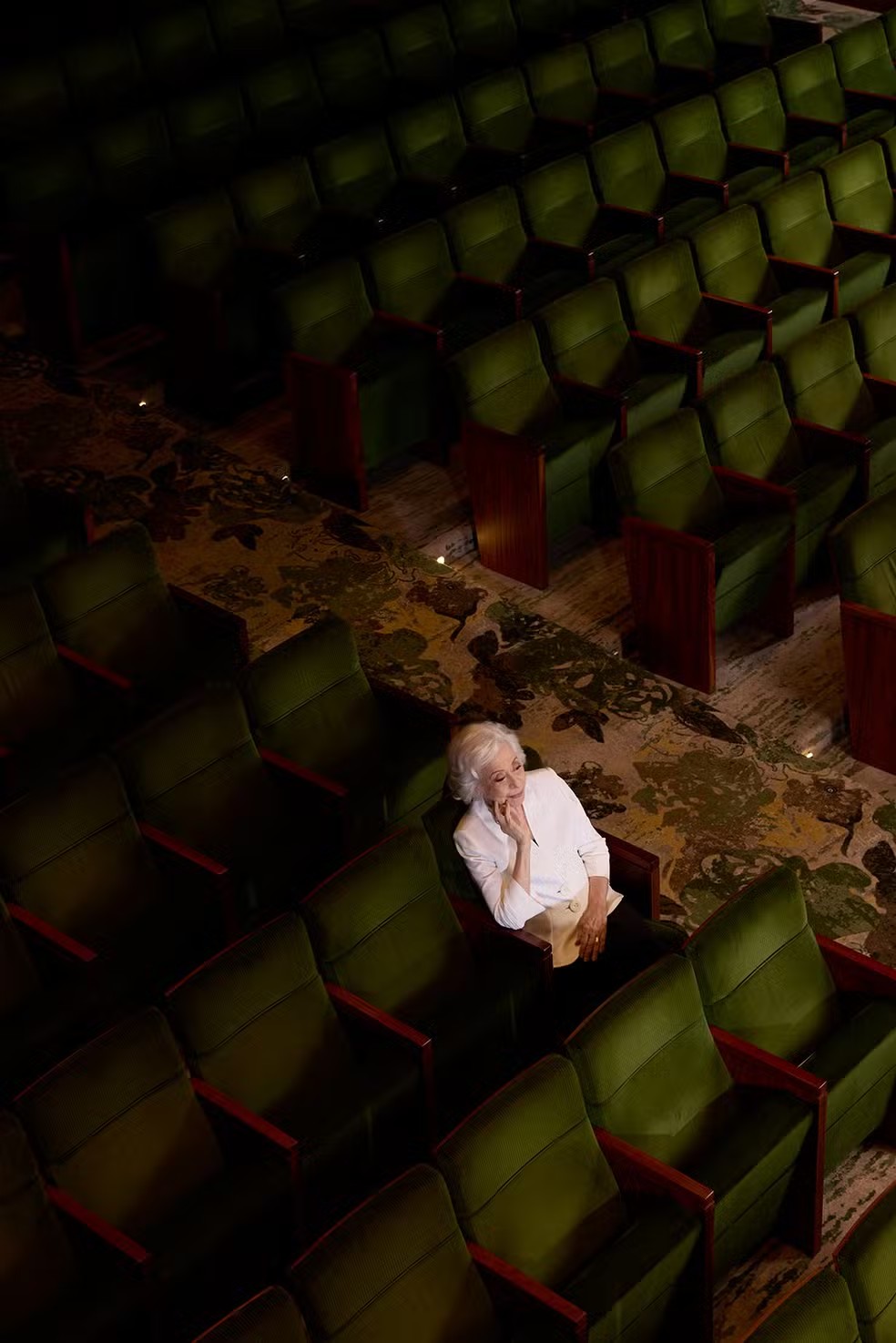 Aos 96 anos, Fernanda Montenegro celebra a vida e pensa na finitude — Foto: Divulgação Bob Wolfenson