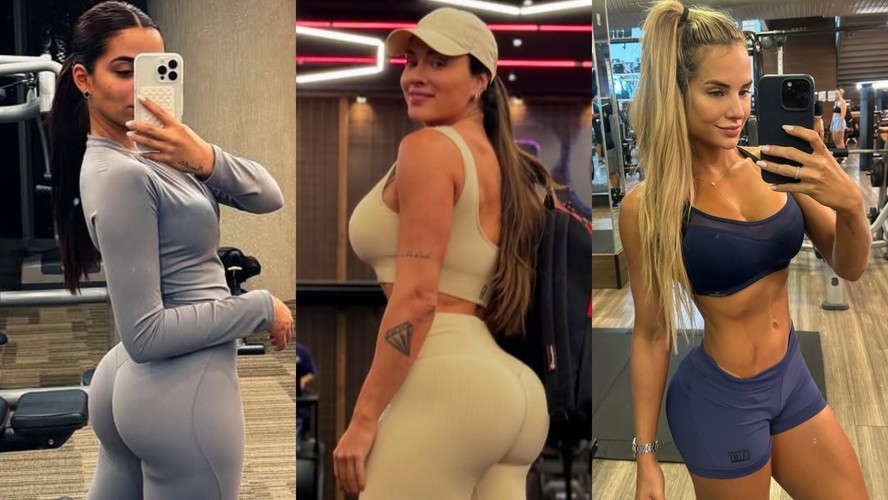 Key Alves, Juju Salimeni e Gabi Martins turbinaram o bumbum