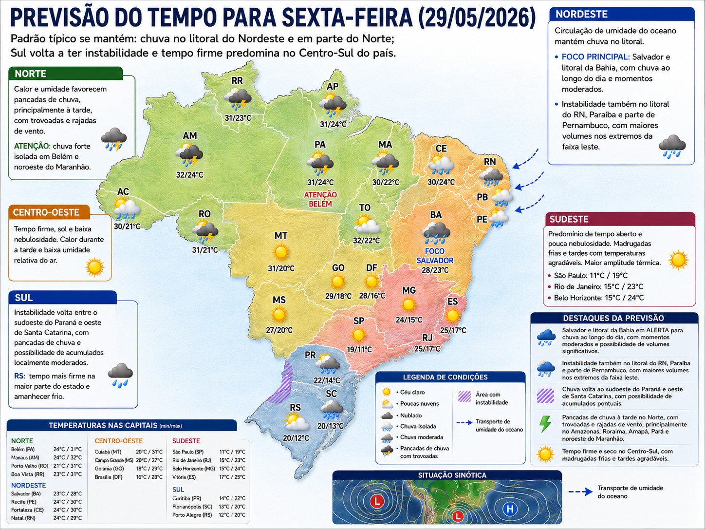 Frio persiste em Rio, SP e MG; Sul segue 