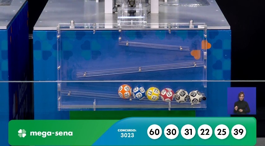 Mega-Sena sorteia prêmio de R$ 2,5 milhões nesta quinta-feira; veja as dezenas sorteadas