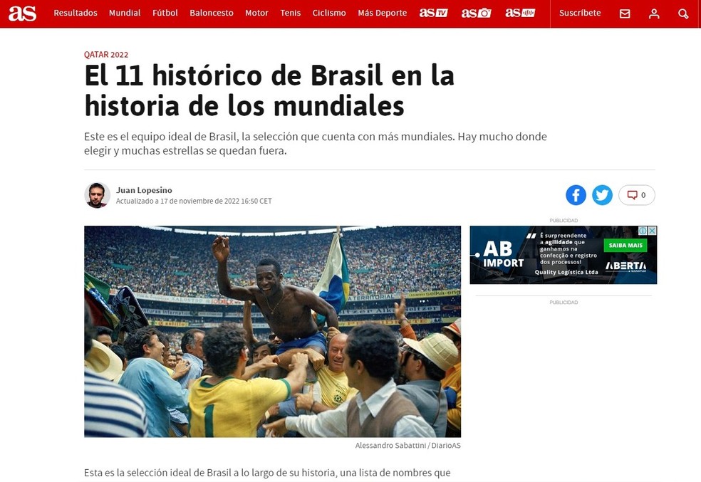 Jornal espanhol faz enquete para descobrir quem são os melhores do mundo -  Futebol - Fera