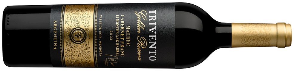 O Trivento Golden Reserve Malbec-Cabernet Franc 2023 — Foto: Divulgação