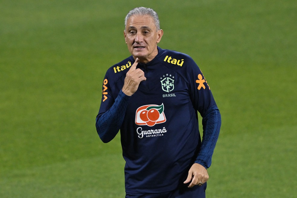 Tite foi anunciado ontem como novo técnico do Flamengo — Foto: NELSON ALMEIDA / AFP