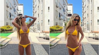 Após emagrecer 15 kg, Yasmin Brunet tem recebido críticas por mudanças no corpo. A ex-"BBB" afirmou que perdeu peso após ser diagnosticada com lipedema e rebate comentários maldosos nas redes sociais — Foto: Reprodução/Instagram  