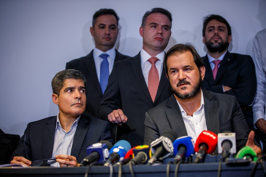 Reunião da Executiva Nacional do União Brasil: ACM Neto e Antônio Rueda