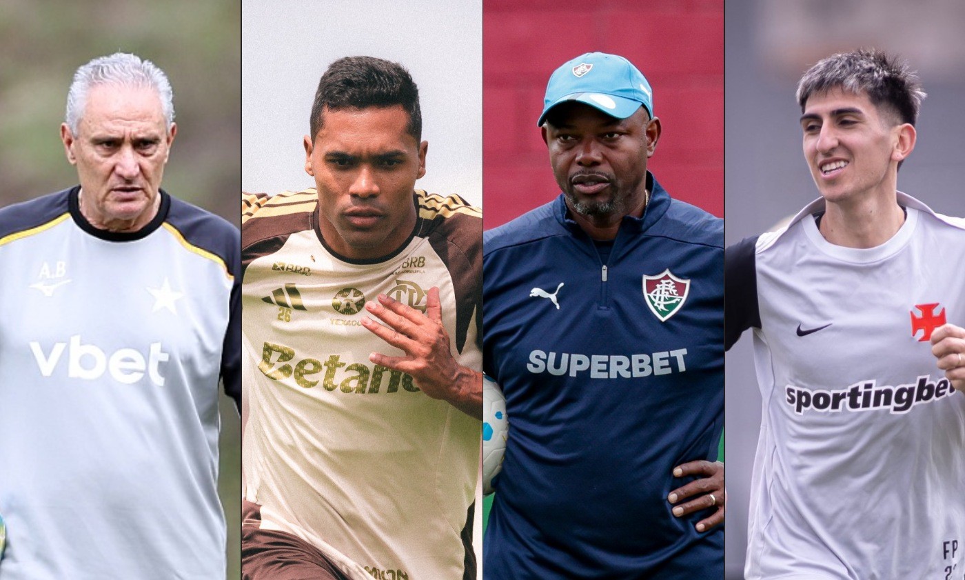 Maratona de jogos: Flamengo, Fluminense e Vasco encaram Brasileirão e semifinais continentais; Botafogo foca no nacional