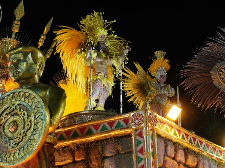 Desfile da Unidos de Padre Miguel — Foto: Bianca Santos/Riotur