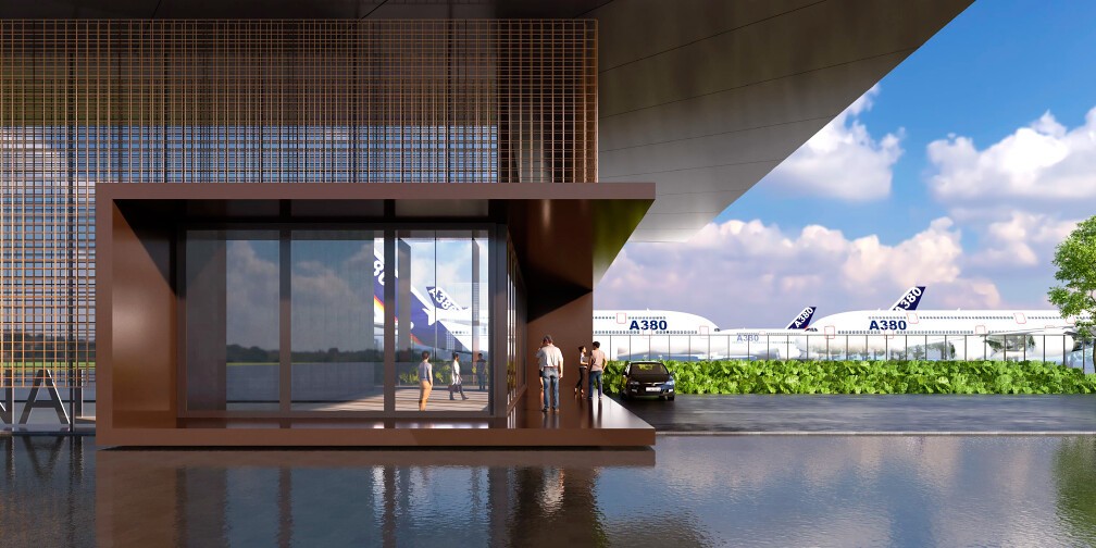 Projeto do terminal VIP de Guarulhos é assinado pelo arquiteto e designer Carlos Rossi — Foto: Divulgação