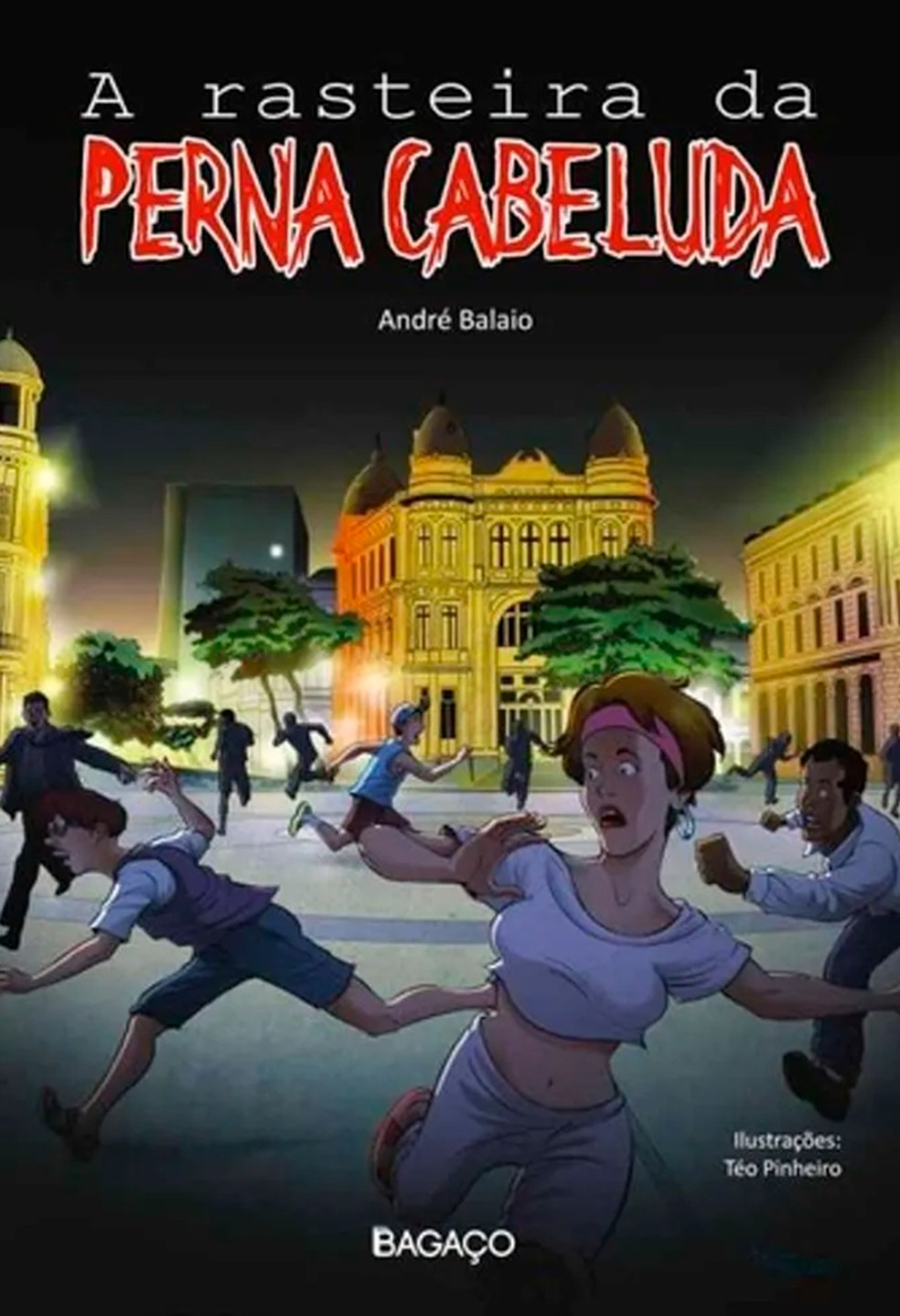 A lenda da perna cabeluda — Foto: Reprodução