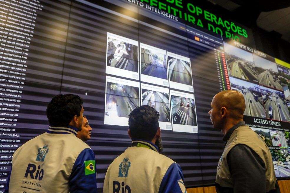 The inauguration of the Christmas tree in Enseada de Botafogo will include strengthening surveillance in the area - Photo: Gabriel de Paiva/Agência O Globo