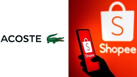 Lacoste trava batalha judicial contra Shopee para remover anúncios de produtos que imitam marca