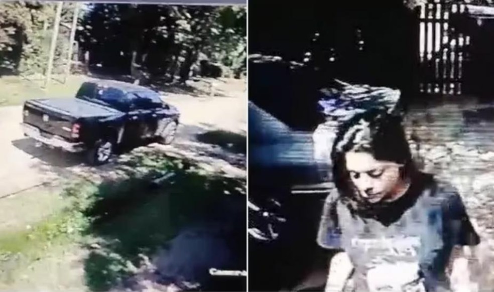 Vídeo aponta que ex-jogador do Boca Juniors esteve na casa da ex-namorada um dia antes de sua morte — Foto: Reprodução