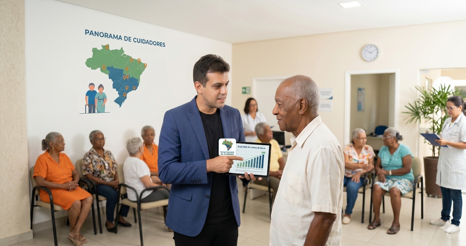 Brasil terá 58 milhões de idosos em 2030 e carece de cuidadores qualificados