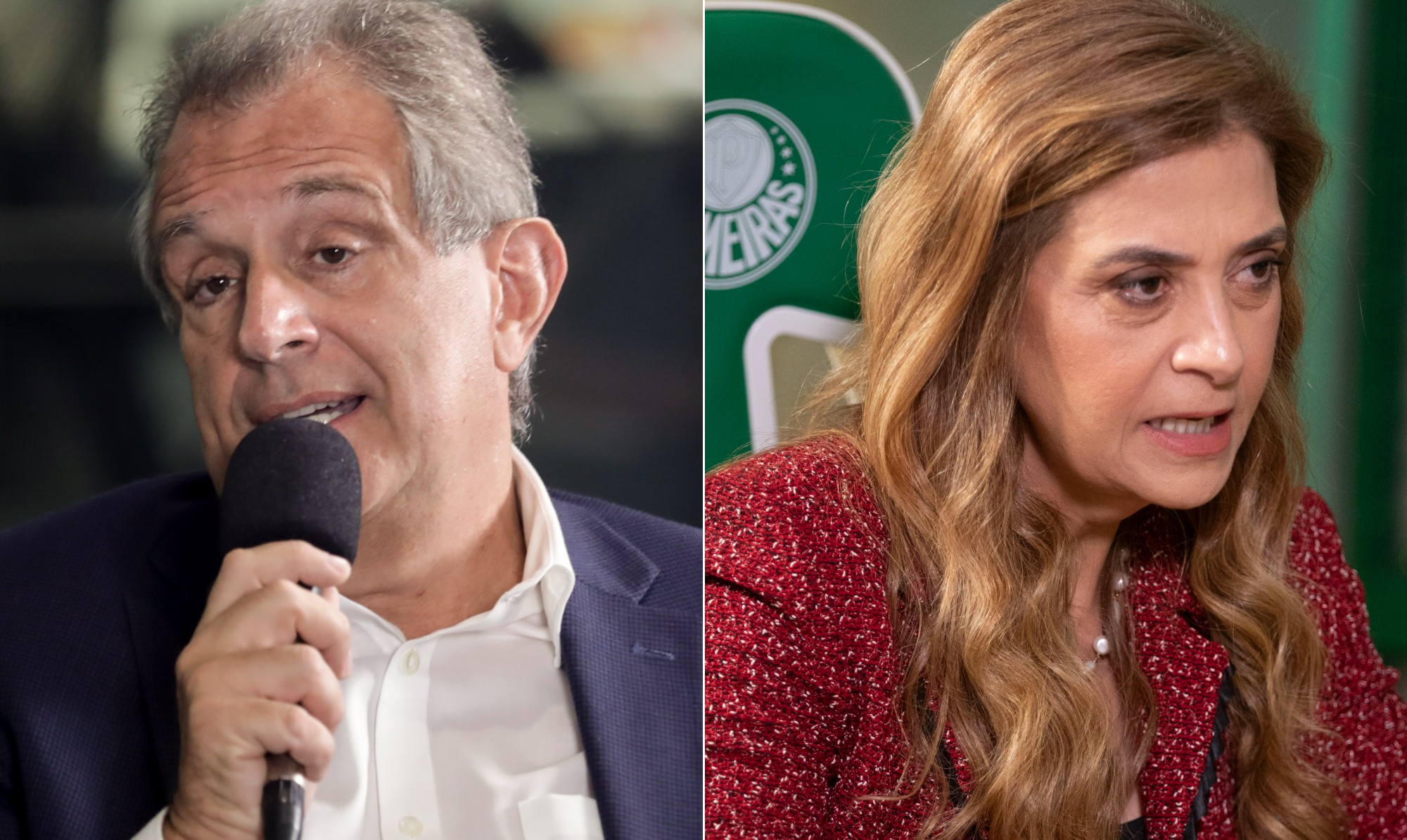 Presidente do Flamengo, Bap classifica declaração de Leila como 'infantil' e diz que Libra 'é palmeirense'