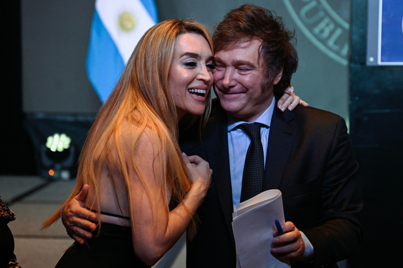 Fátima Florez é uma atriz e comediante argentina — Foto: Luis Robayo/AFP