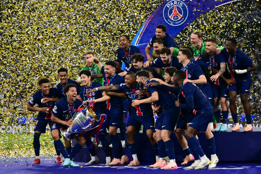 O PSG é o grande campeão europeu em 2025