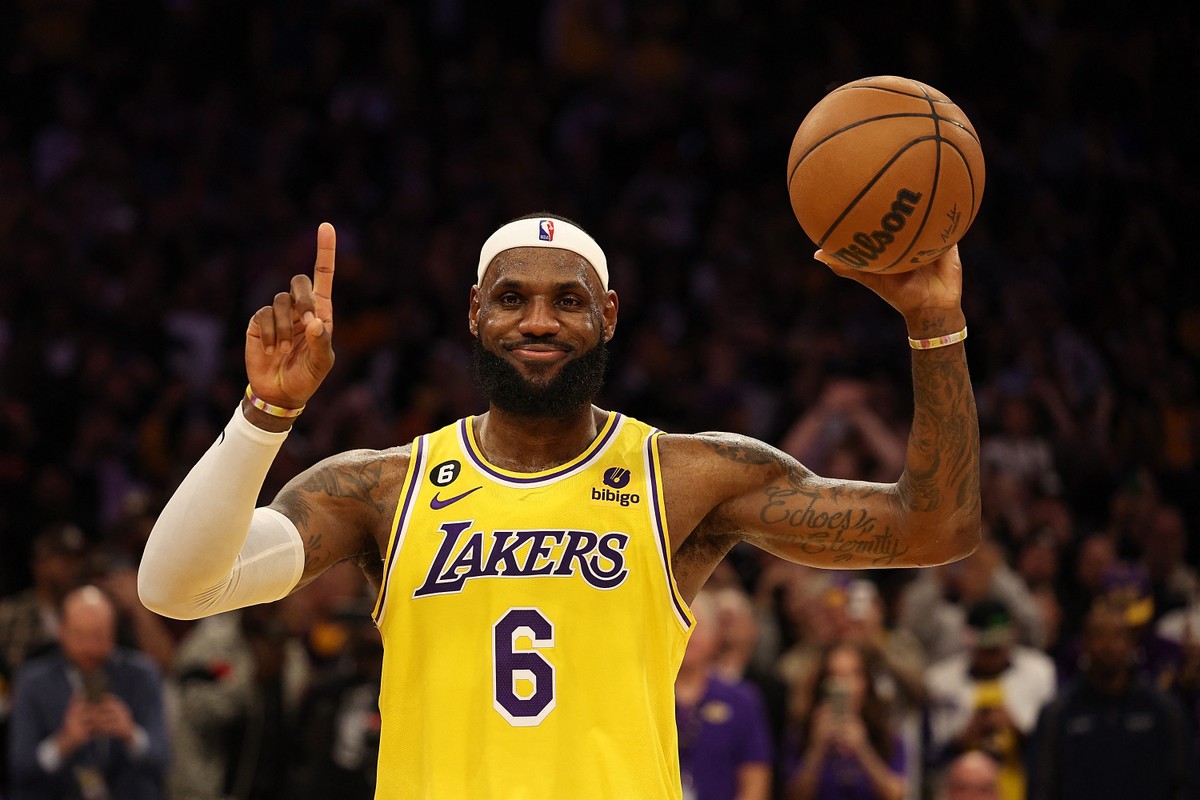 Camisa de sale lebron lakers