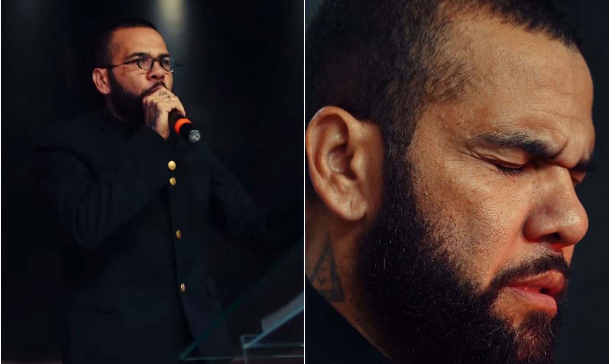 Daniel Alves prega em culto na Argentina e diz: 'É melhor a minha dupla com Cristo do que com Messi'