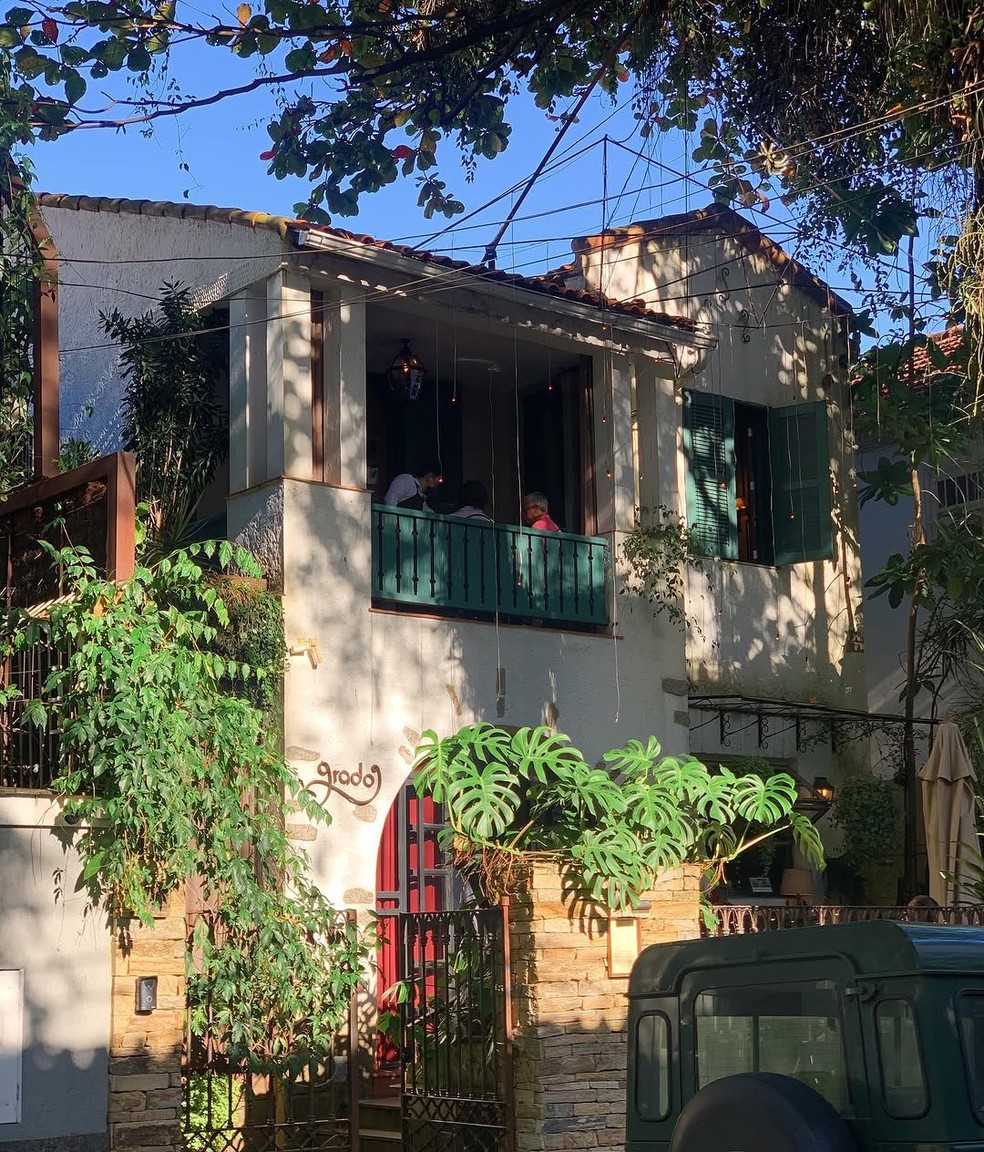 Fachada do restaurante Grado, no Jardim Bot&acirc;nico &mdash; Foto: Reprodu&ccedil;&atilde;o: Instagram (@gradorestaurante)