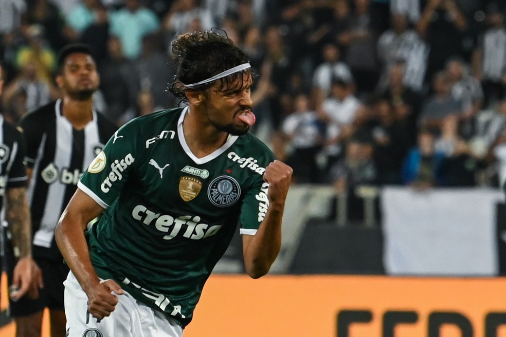 Gustavo Scarpa, o craque do Palmeiras no Brasileirão. — Foto: Gabriel Bastos Mello/Onzex Press e Imagens/Agência O Globo