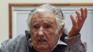 Ex-presidente do Uruguai e ícone da esquerda, José Mujica — Foto: AFP