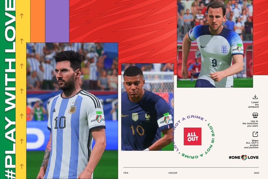 FIFA 23 PS3 - Brasil x Argentina 