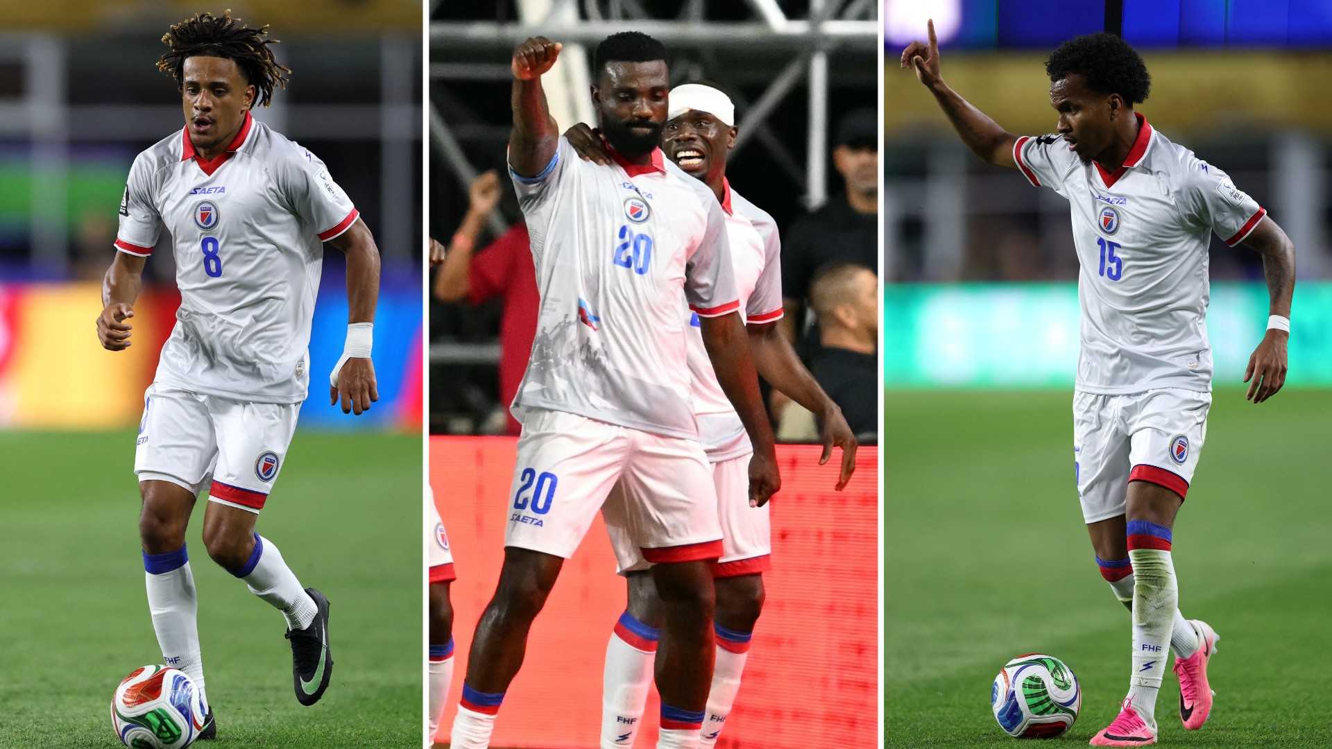 Experiência, Pierrot e Providência em campo diante do Brasil: conheça os sobrenomes incomuns dos jogadores do Haiti