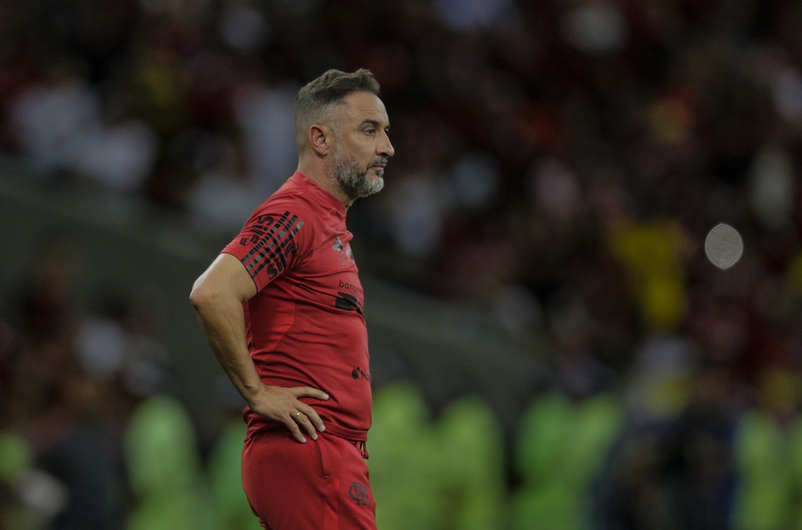 Vitor Pereira foi técnico do Flamengo de janeiro a abril de 2023 - Foto: Alexandre Cassiano/Agência O Globo