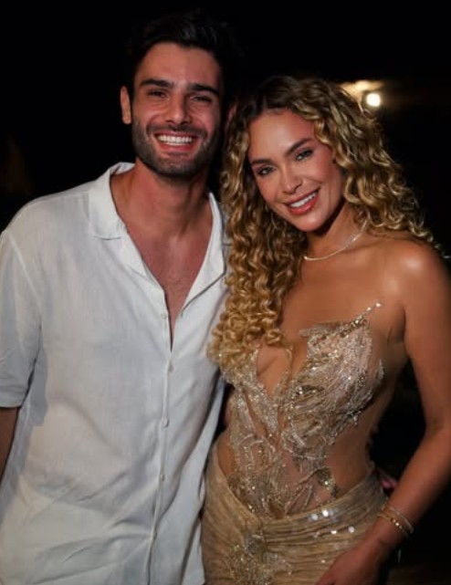 Sarah Andrade, que ficou conhecida pela participação no "BBB 21", namora o engenheiro francês Bruce Gervais. Eles se conheceram na Olimpíada de Paris, em agosto de 2024, e assumiram o namoro em novembro do mesmo ano e moram juntos no Brasil — Foto: reprodução