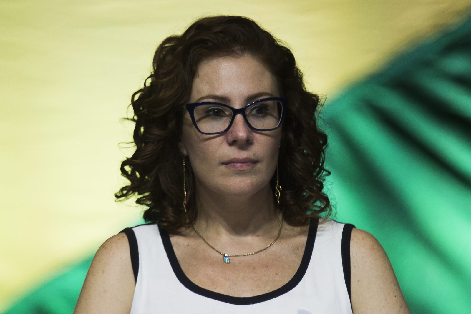 Carla Zambelli já foi condenada a indenizar deputados do Psol — Foto: Edilson Dantas / Agência O Globo