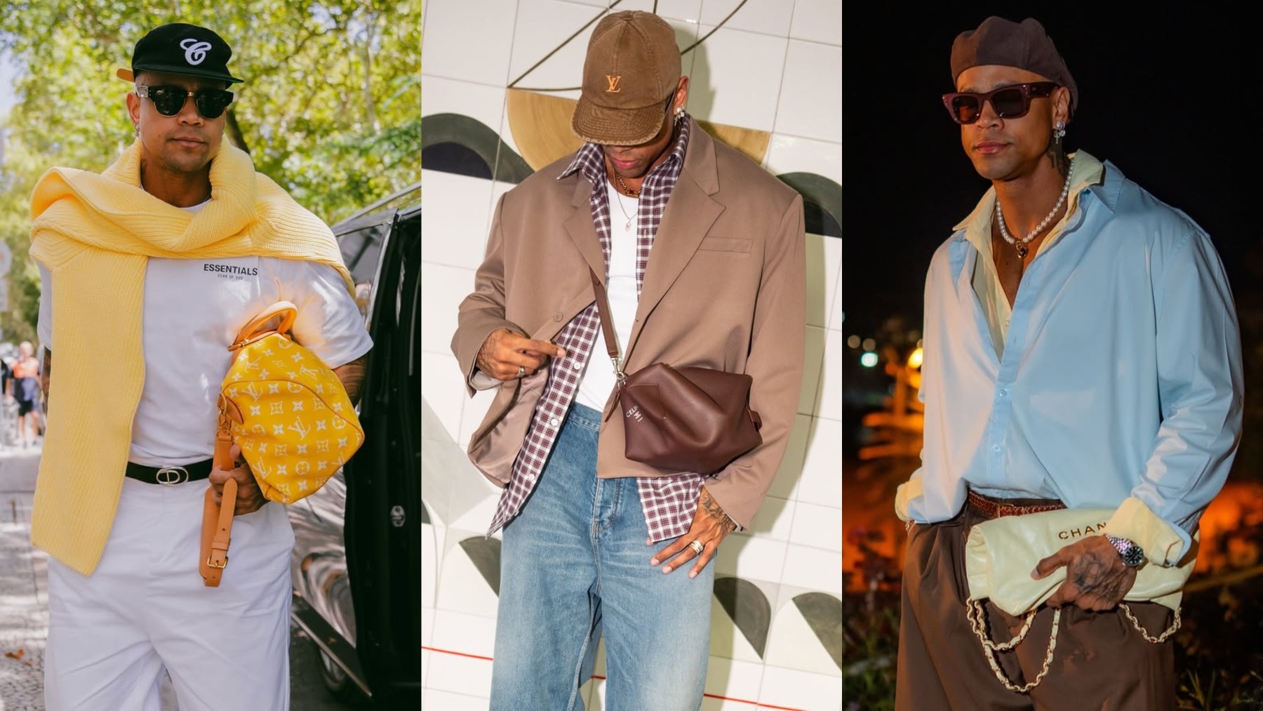 Léo Santana incorpora bolsas de luxo aos looks e chama atenção até de Ivete Sangalo - QTU Questões do Universo