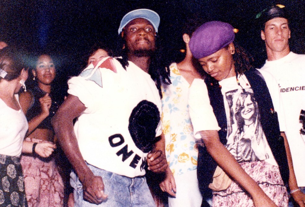 Jimmy Cliff em noite de reggae no Rio Jazz Club, no Hotel Meridien, no Rio, em 1990 — Foto: Paulo Rubens Fonseca/Agência O GLOBO